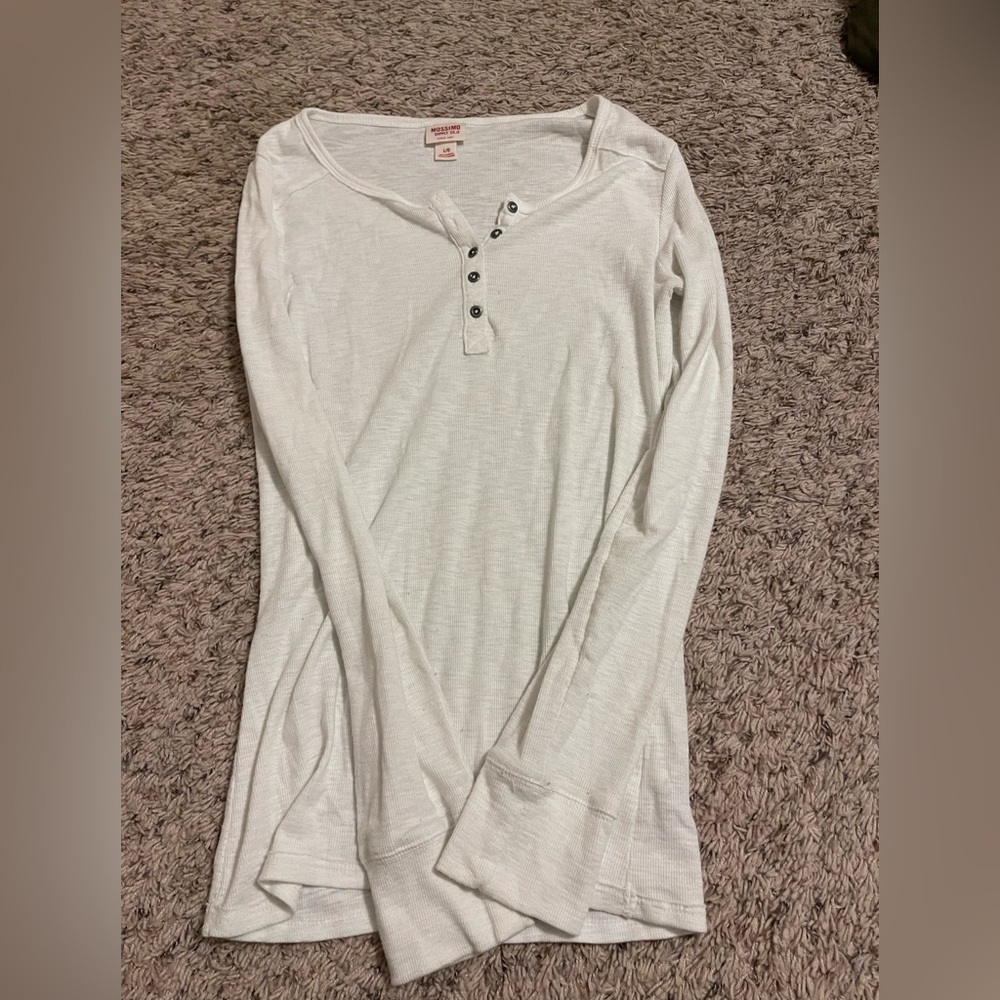 white long sleeve